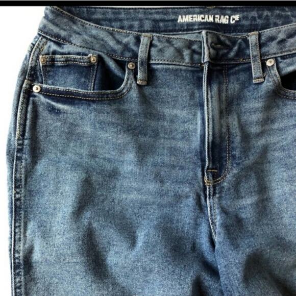 American Rag Cut-Off Ankle Jeans Sz 9 - Picture 3 of 6